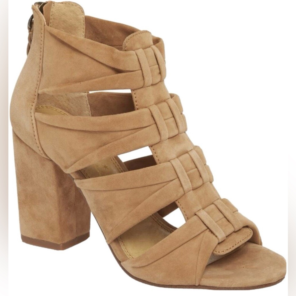 Splendid - Nando Tan Suede Women's Heeled Sandals